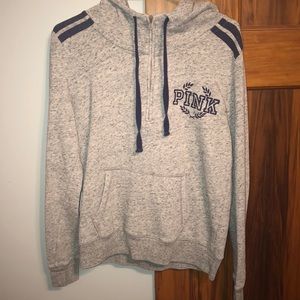 Victoria Secret PINK half zip hoodie